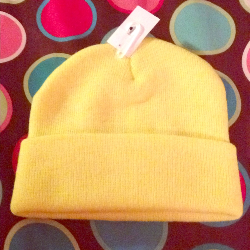 Neon Yellow Bennie hat